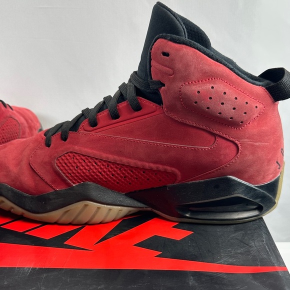 Air Jordan Lift Off Red & Black Athletic Shoes Men's Sz 10 Gym Running Sneakers - Picture 7 of 13
